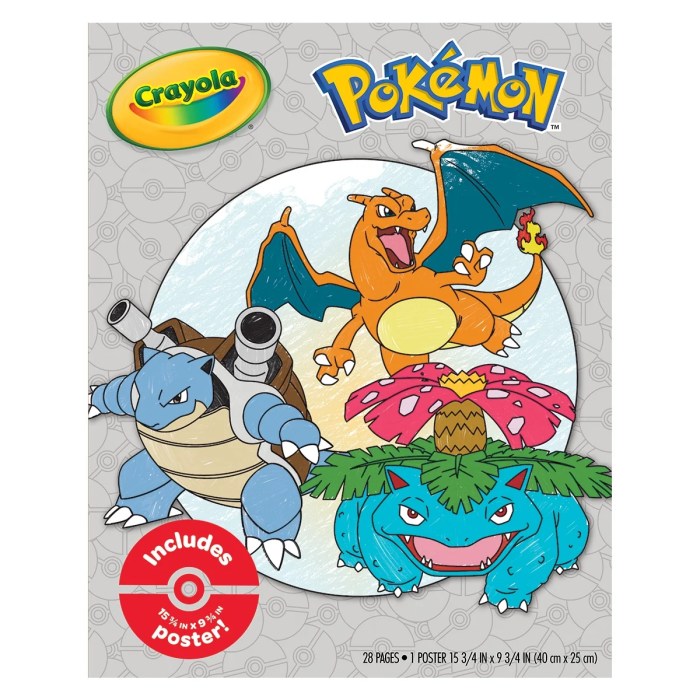 Printable pokemon coloring book