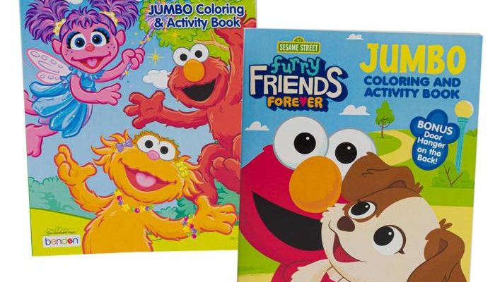 Sesame Street Coloring Book A Colorful History