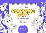 Anime Coloring Book PDF Download Free