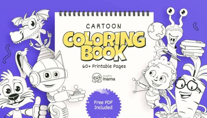 Anime Coloring Book PDF Download Free