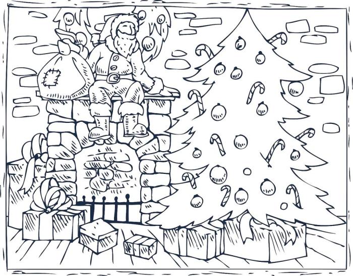 Free printable christmas coloring books