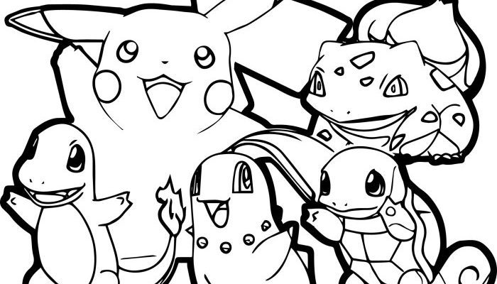 Printable Pokemon Coloring Book A Fun Project