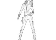 Anime Black Widow Coloring Pages A Deep Dive