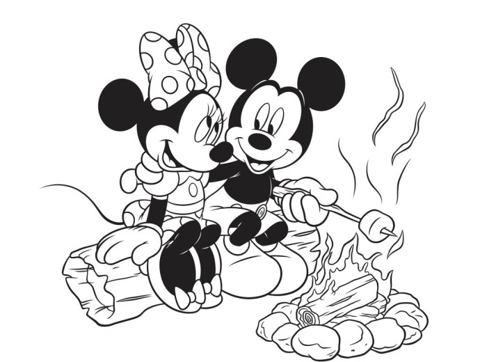 Free printable disney coloring book pages