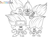 Trolls 3 Coloring Book A Creative Exploration