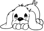 Coloring Book Sad Dog, Funny