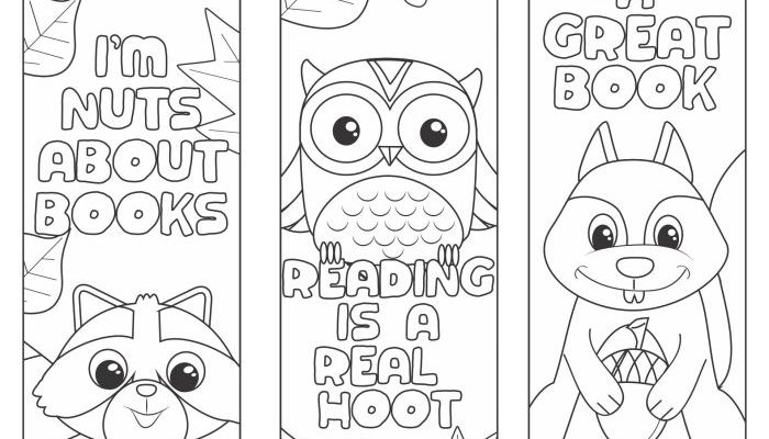 Cute Animal Coloring Bookmarks A Market Analysis