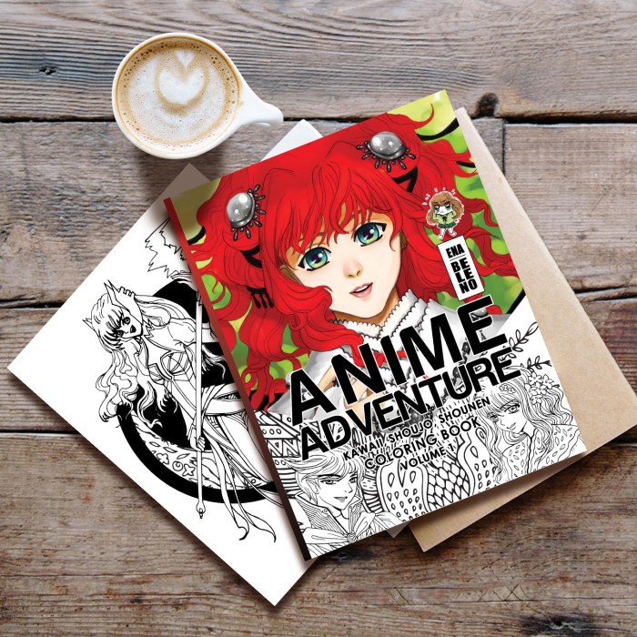 Anime coloring book barnes and noble