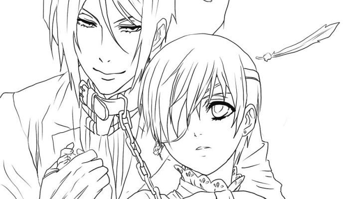 Anime Black Butler Coloring Sheet A Comprehensive Guide