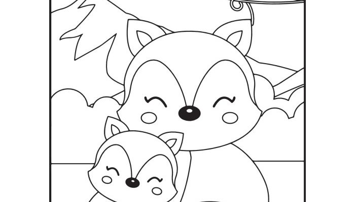 Draw So Cute Coloring Pages Animal Fun