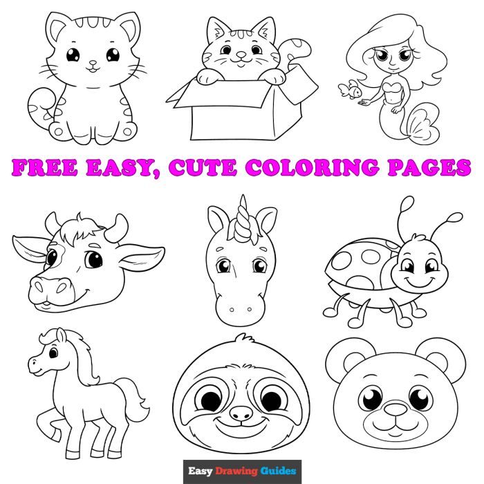 Printable coloring book pages