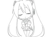 Hatsune Miku Anime Coloring Pages