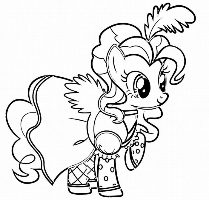 My little pony coloring book