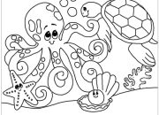 Free extreme coloring ocean animal