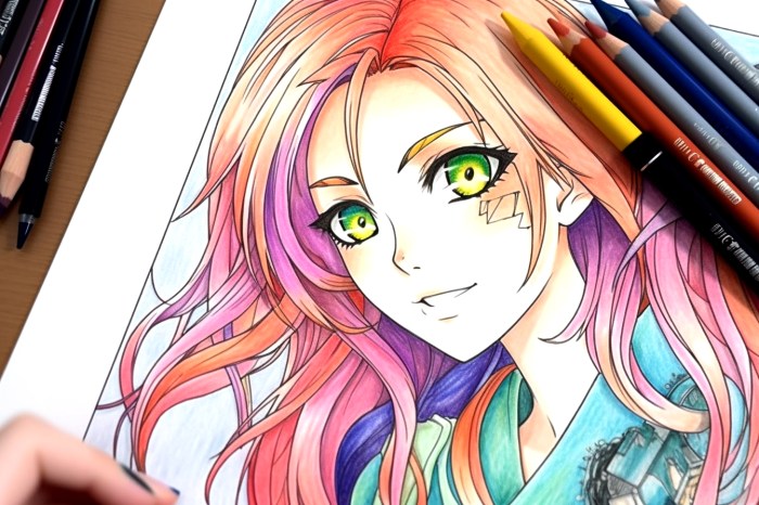 Anime coloring in photoshop