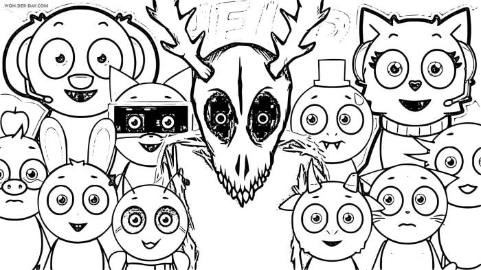 Animated human coloring pages to print