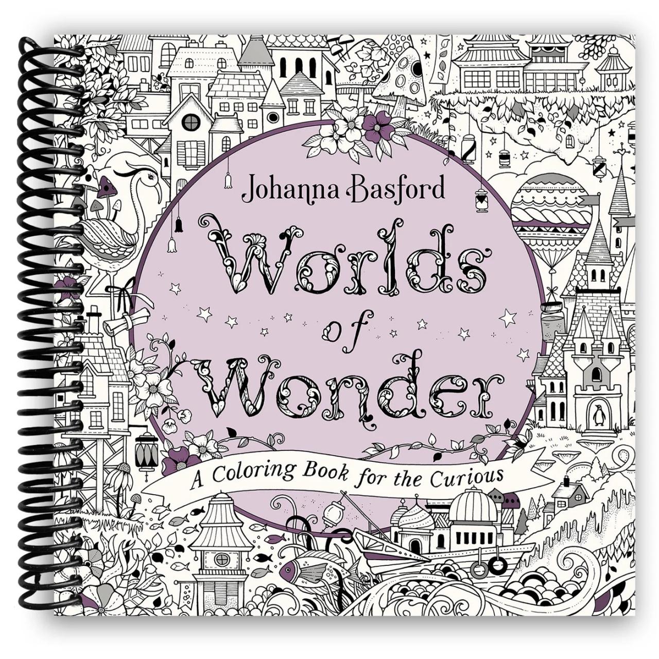 Worlds of wonder coloring book