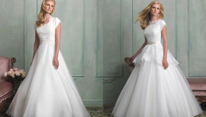 Discount Modest Wedding Dresses A Guide