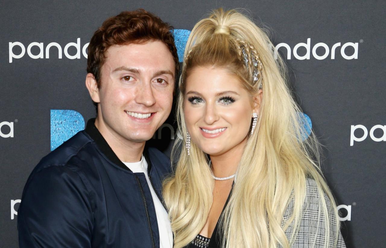 Meghan trainor wedding dress