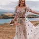 Floral print dresses for weddings