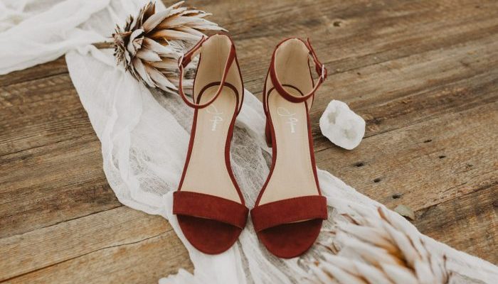 Low Heel Dress Sandals for Wedding