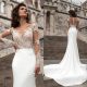 Ivory mermaid wedding dress