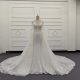 Lace trumpet wedding dress