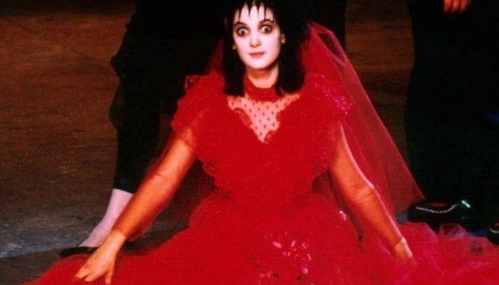 Lydia Deetz Red Wedding Dress A Gothic Romance