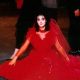 Lydia deetz red wedding dress