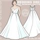 Plus size wedding dress sewing patterns