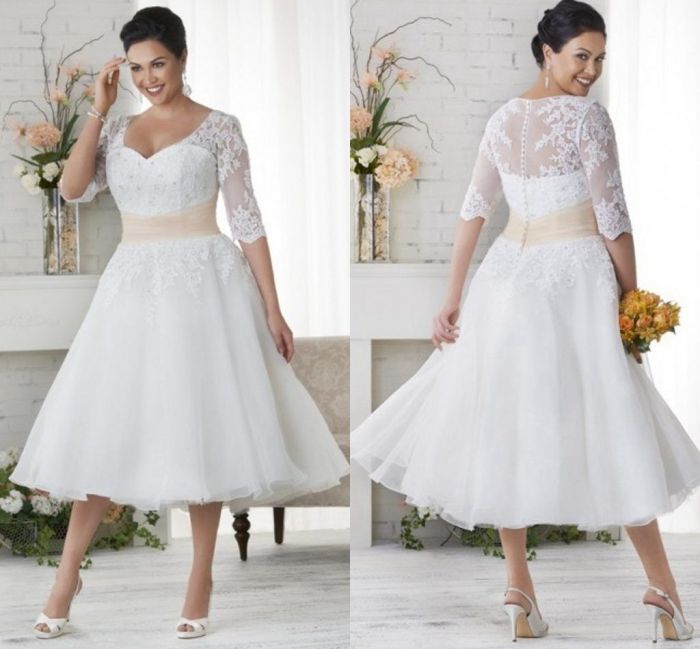 Plus size summer dresses for weddings